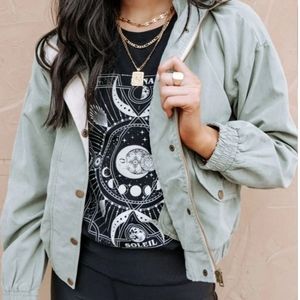 NWOT Bohme Sabina Bomber Jacket